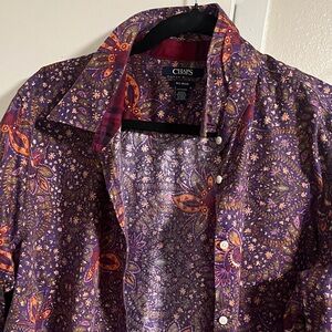Chaps Multicolor Paisley Men's Shirt